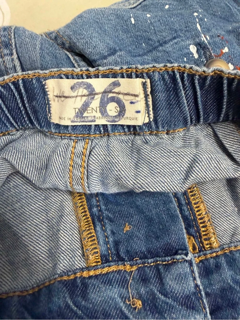 Free People Dustbowl Wide leg Jeans Size 26